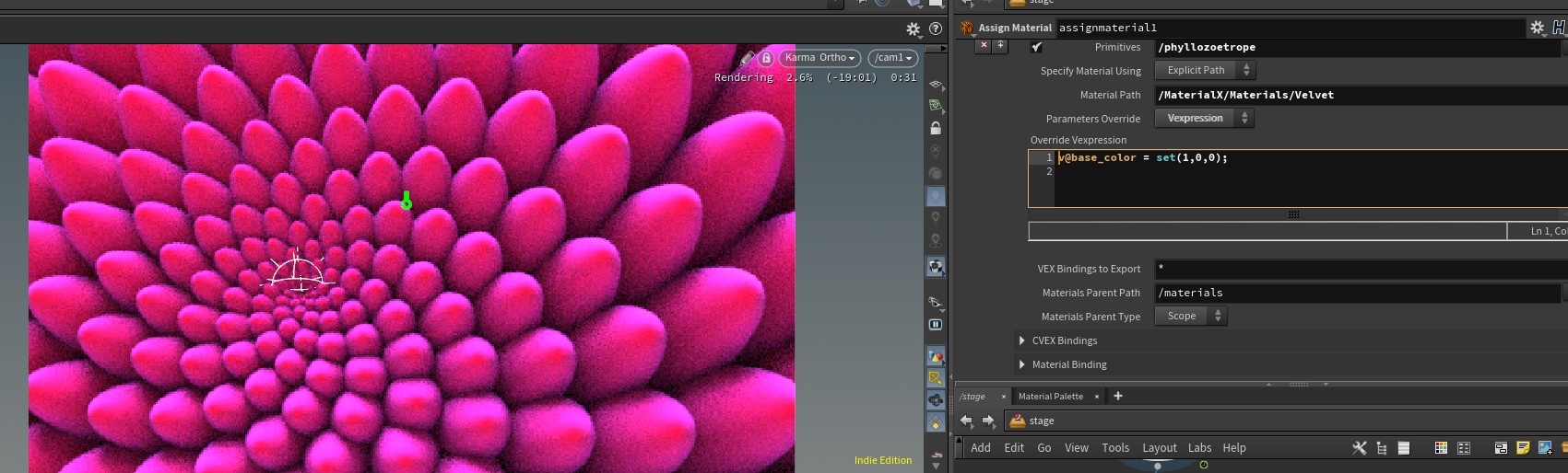 VEX Override Example
