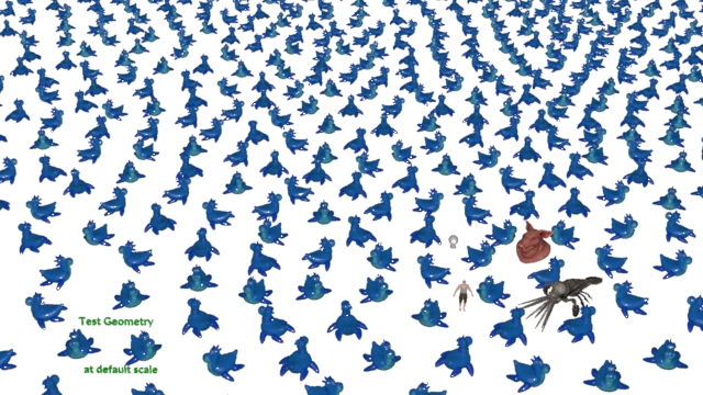 Test geometry at default size