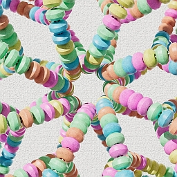 Twirling Candy Necklace